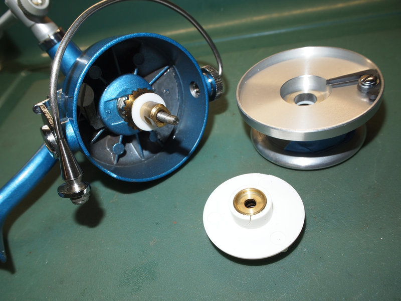 Penn 720--Spool and Drag Cap Removed